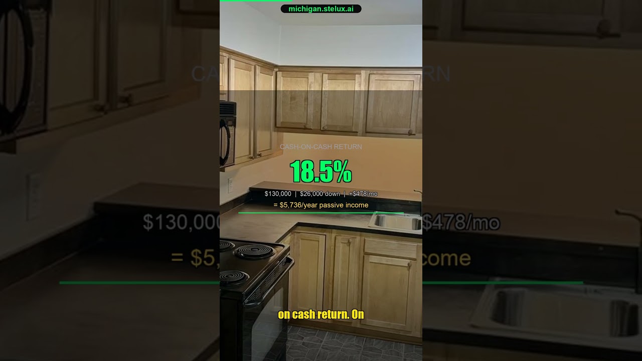 $130,000 MI House +$478/mo Cash Flow (18.5% CoC) &mdash; Auburn Hills MI