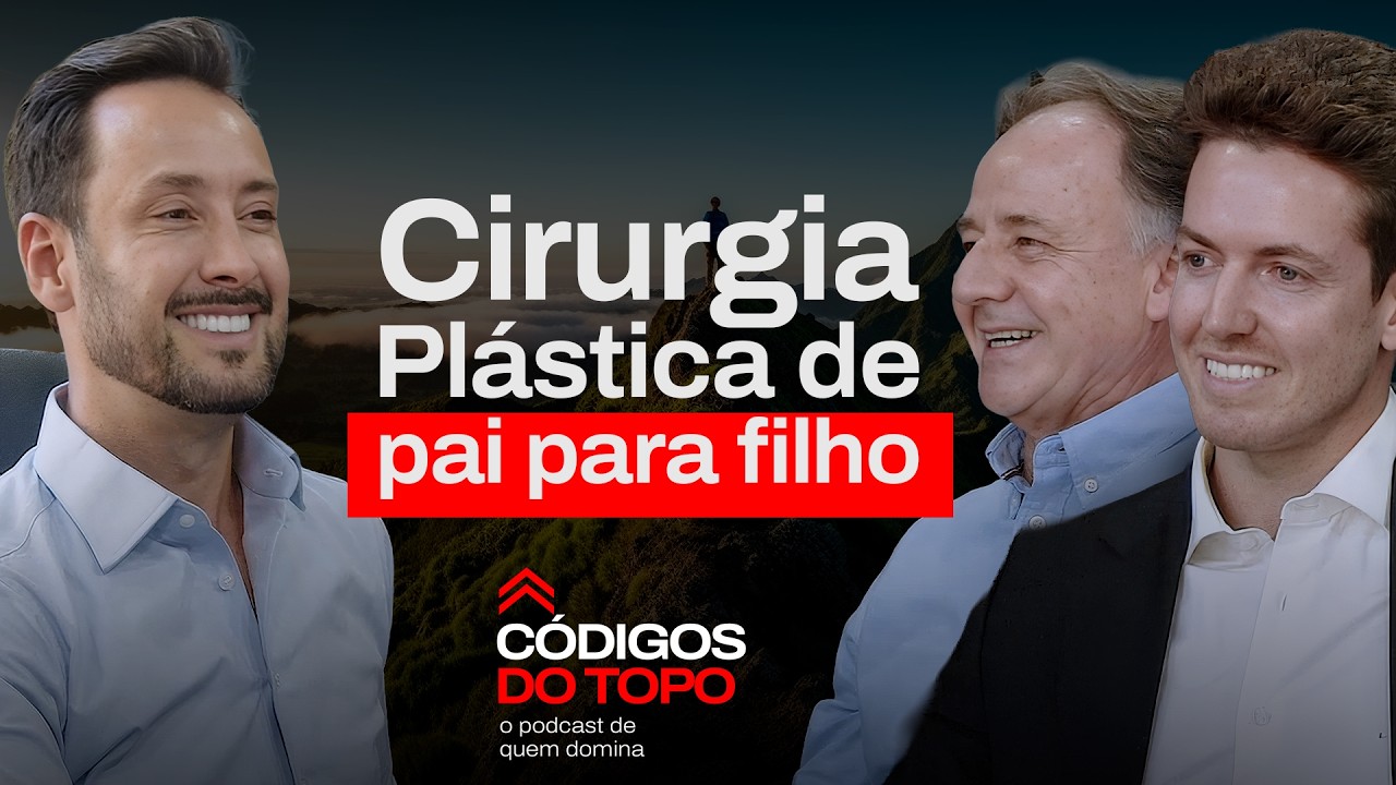 CIRURGIA PLÁSTICA DE PAI PARA FILHO | DR. LUCAS E NIVEO STEFFEN #ep8
