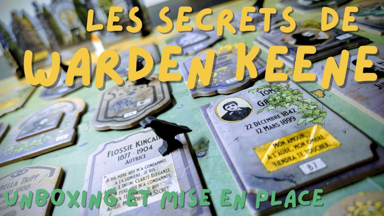Les Secrets de Warden Keen - Présentation et Mise en Place