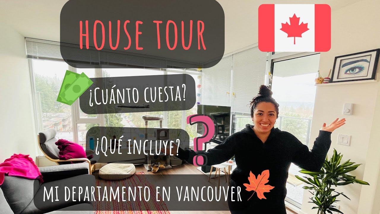 HOUSE TOUR!! Mi departamento en Vancouver Canadá 🍁 🇨🇦