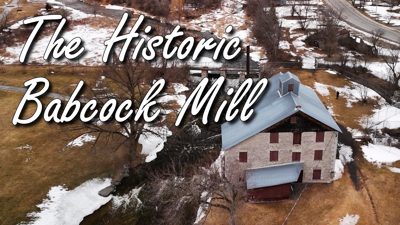 The Historic Babcock Mill in Odessa, Ontario, Canada