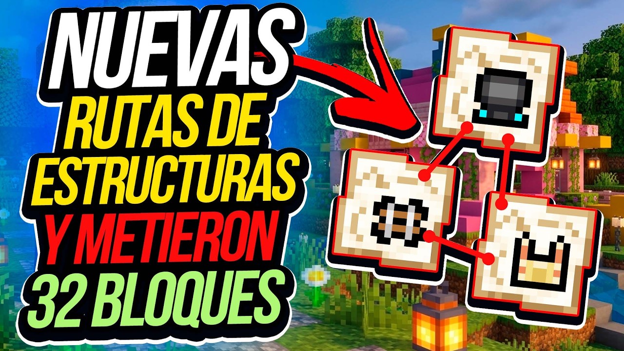 NEW STRUCTURE ROUTES, and they added 32 NEW BLOCKS - Minecraft 26.3 Snap 7