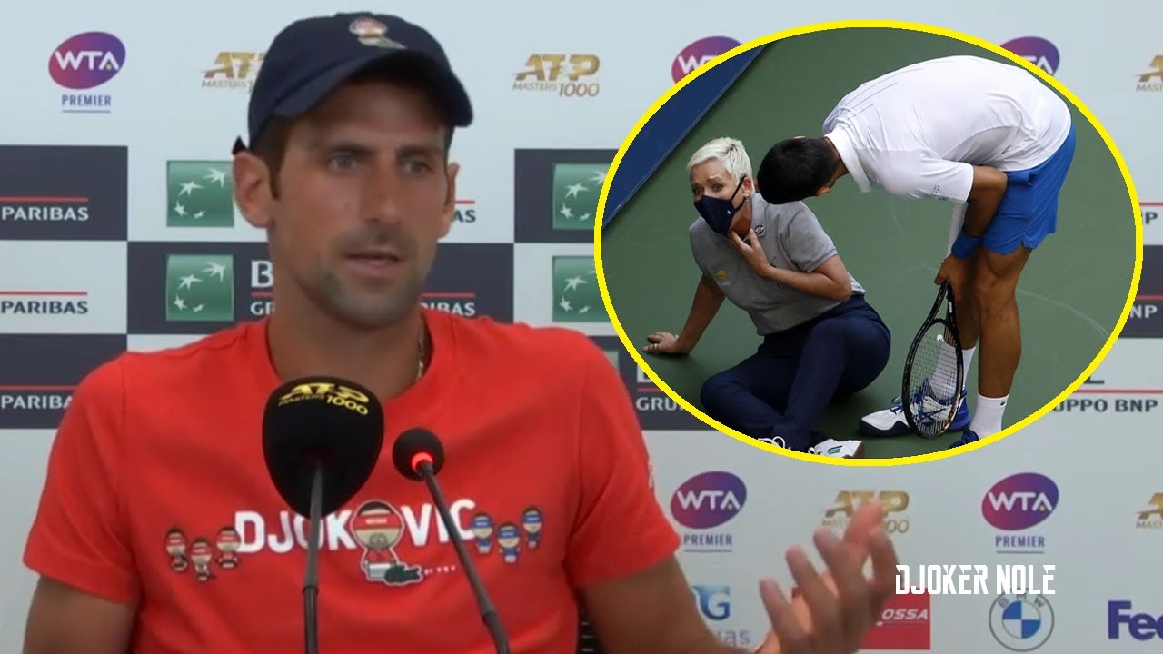 Novak Djokovic First Time about Disqualification - Rome 2020 (HD)