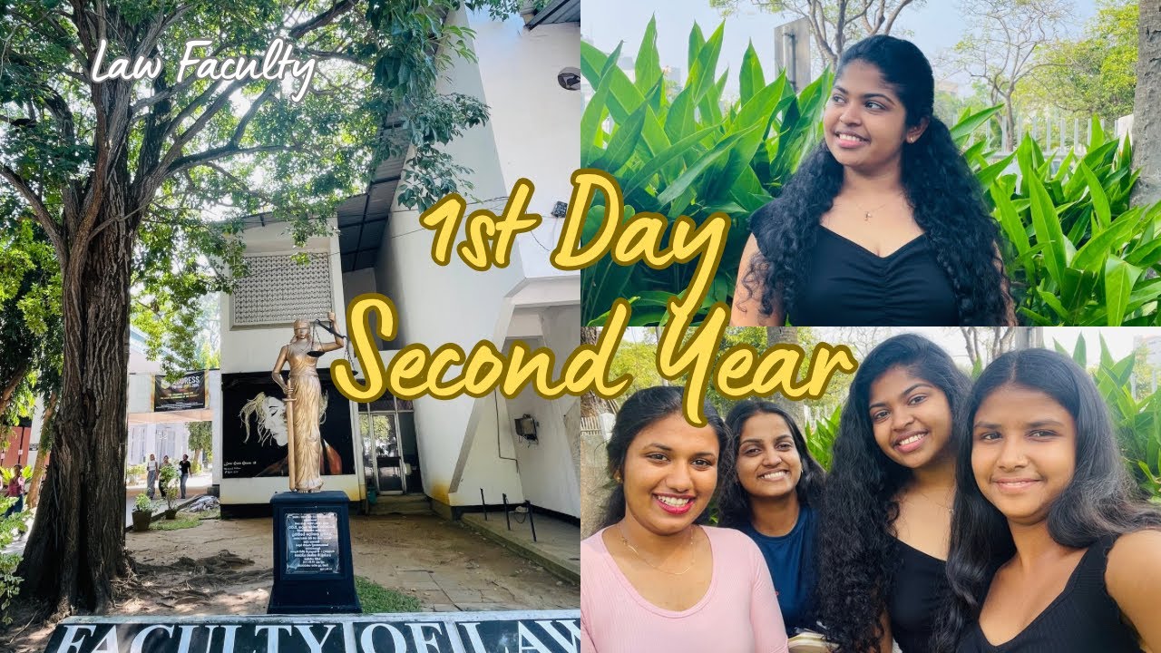 1st Day| Second Year 😍⚖️♥️ Faculty Of Law | UOC