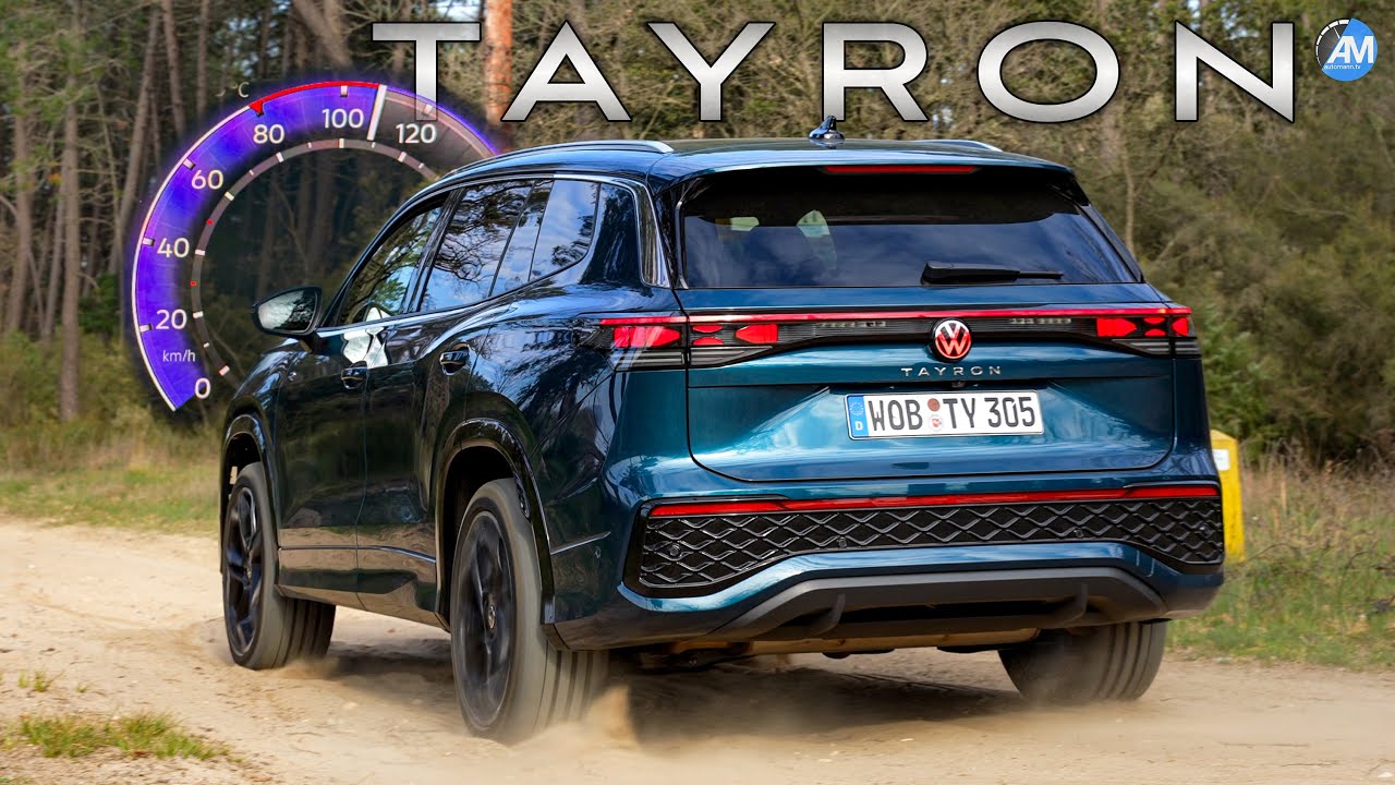 NEW! VW Tayron 2.0 TSI (265hp) vs. 2.0 TDI (193hp) | 0-100 km/h accelerations🏁| Automann in 4K