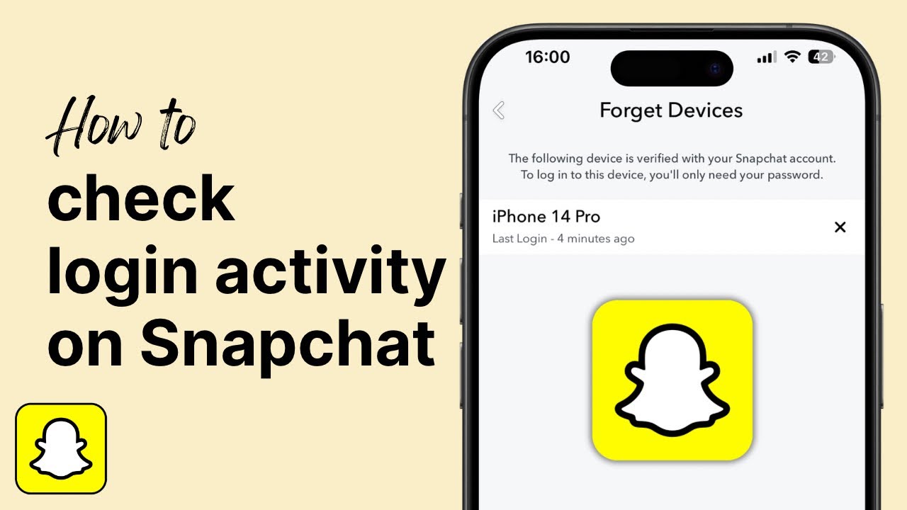 How to Check Snapchat Login ACTIVITY (2025)