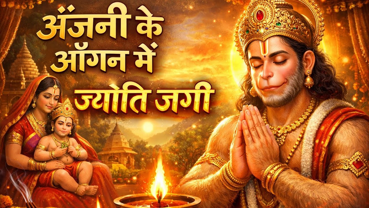 || अंजनी के आँगन में ज्योति जगी || anjli ke aagan me jyoty jagee || balaji bhajan ||