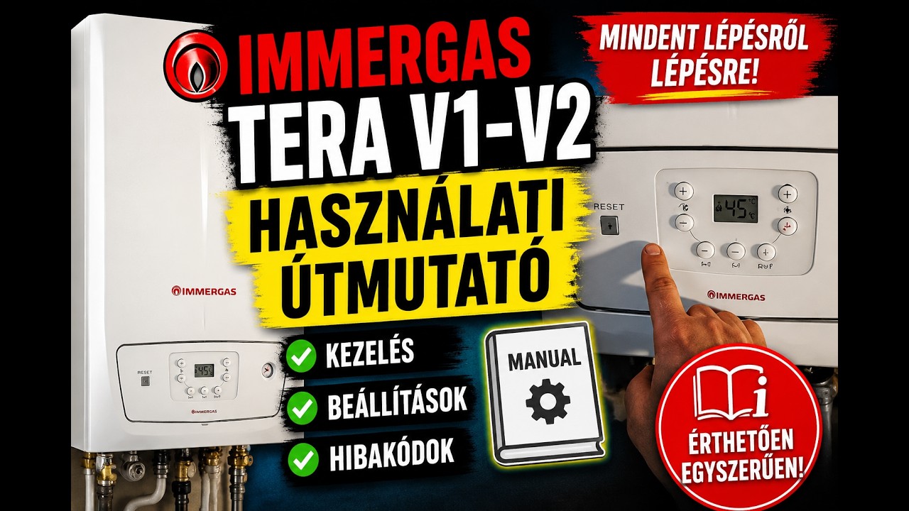 Immergas tera v1-v2 használati utmutató(user manual)