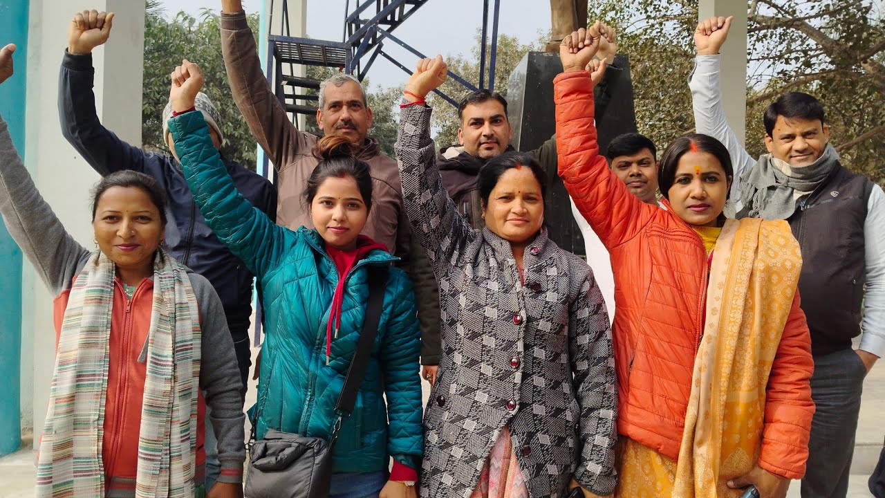 राष्ट्रीय स्वास्थ्य मिशन संविदा कर्मचारियों को तीन महीने ऊपर नहीं मिला वेतन आक्रोश