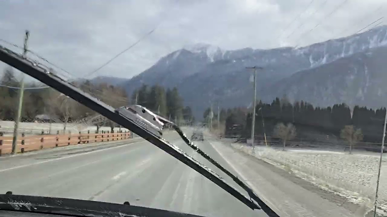 Driving through Rosedale BC
