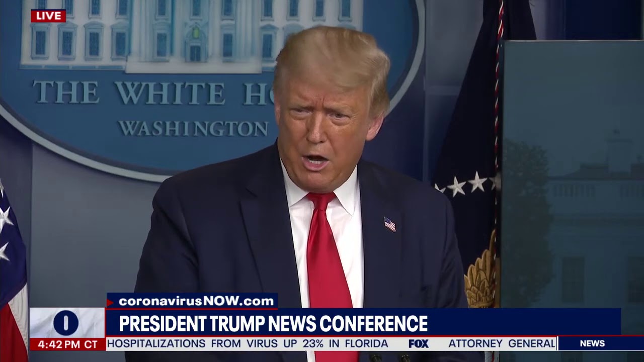 TRUMP VS. FAUCI: President is asked about RELATIONSHIP with Dr. Fauci
