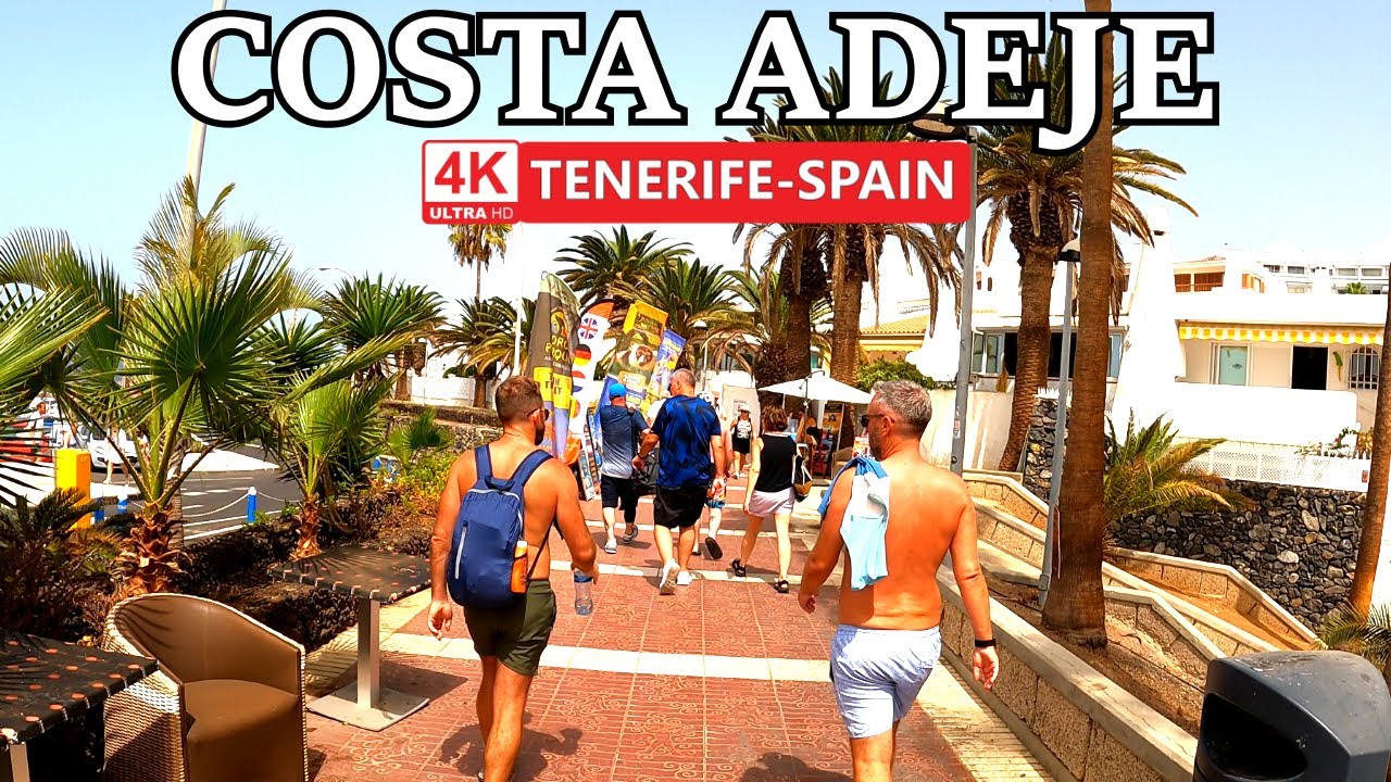 TENERIFE - COSTA ADEJE | It’s Really Hard to Walk in This Heat ☀️ 4K Walk ● September 2025