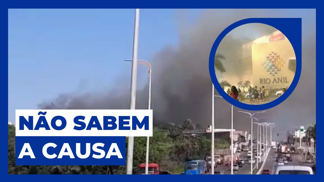 MARANHÃO: INCÊNDIO ATINGE SHOPPING RIO ANIL