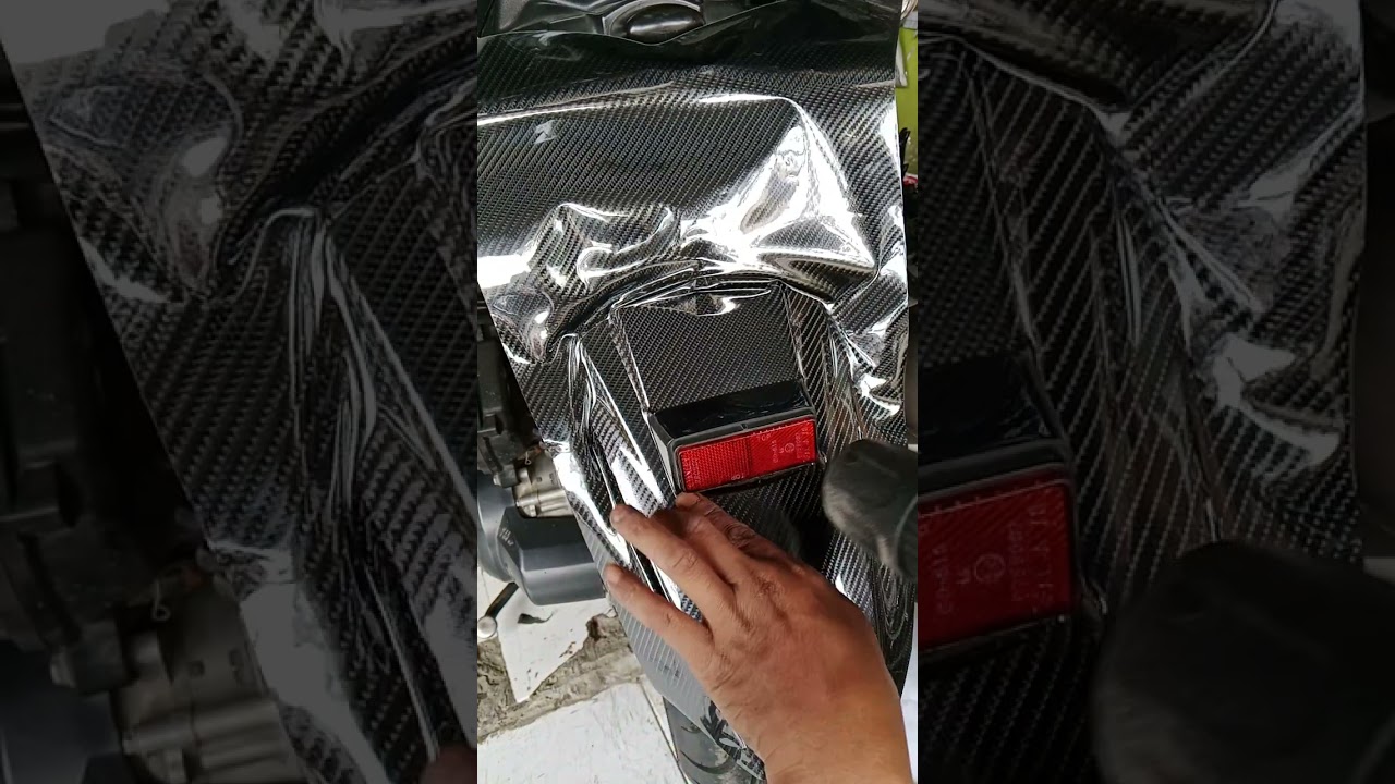 Spakbor aerox nya sudah kusam