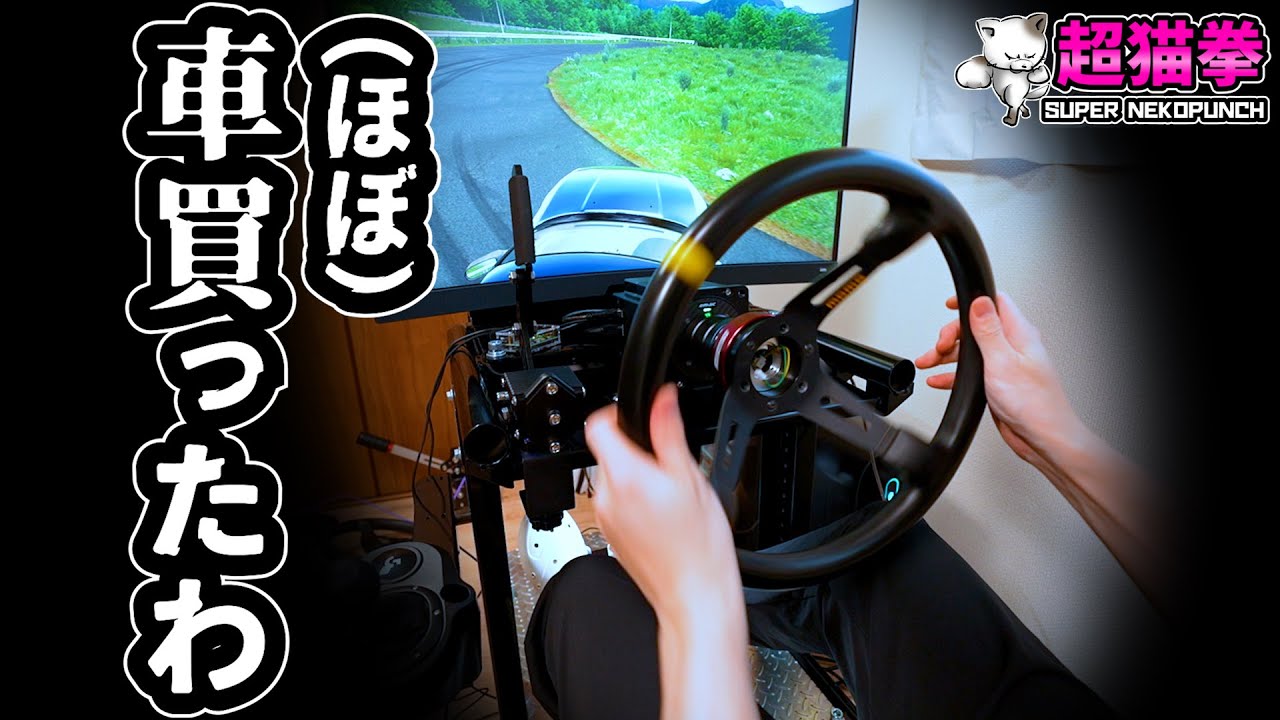 最先端のハンコン買ったら...【Simagic Alpha Mini】