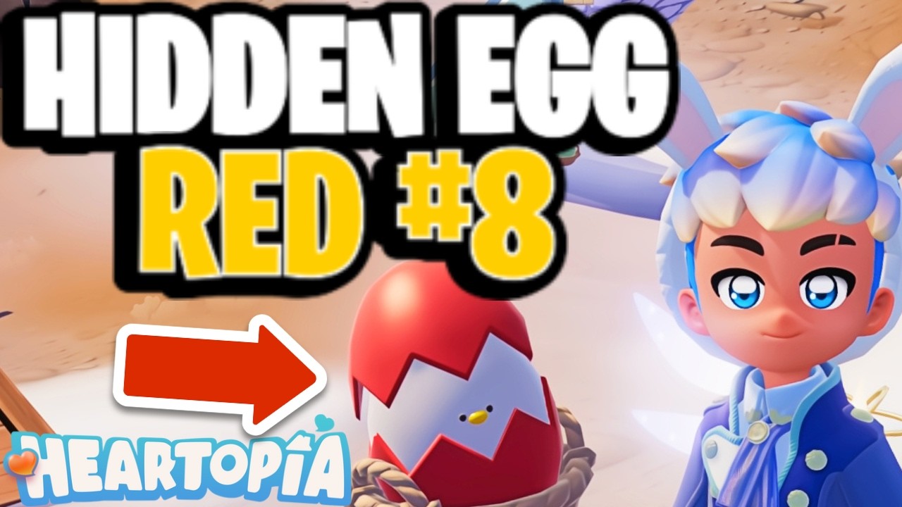 Hidden Red Cracked Egg Location + All 9 Starfall Locations | Winter Event (Egg #8) – Heartopia