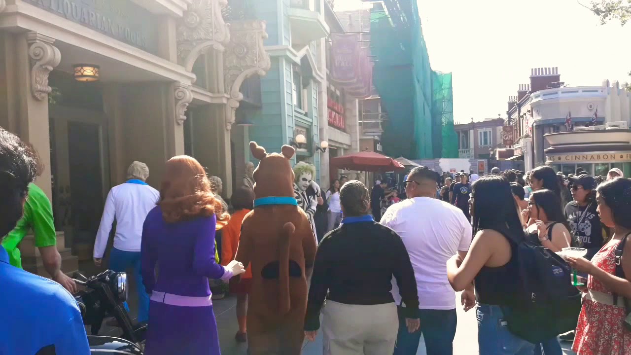 Meeting  Fred, Daphne, Velma, Shaggy, Scooby-Doo