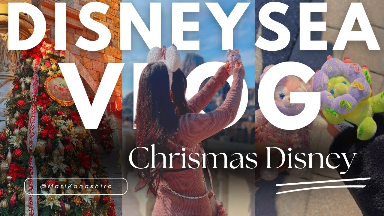 【Vlog】Christmas Disney Sea🎄🏰 & passeando em Tóquio 💫