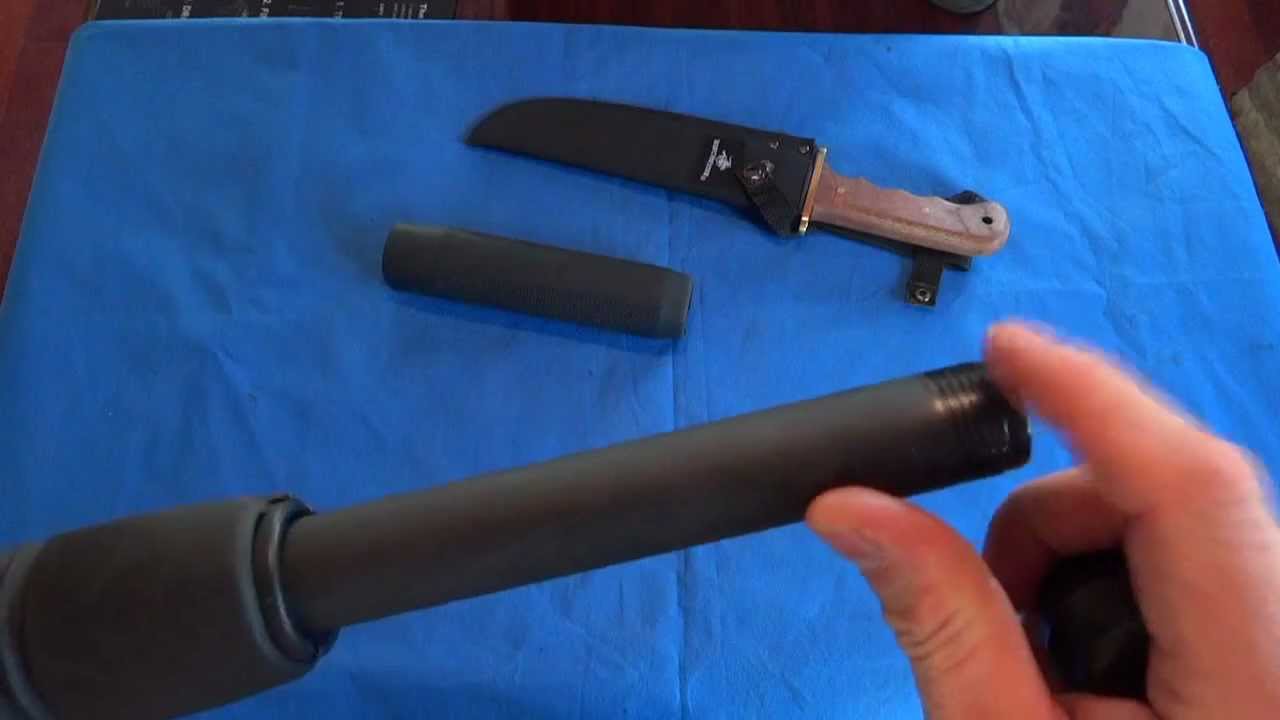 Mossberg 590 500 forend removal & new install