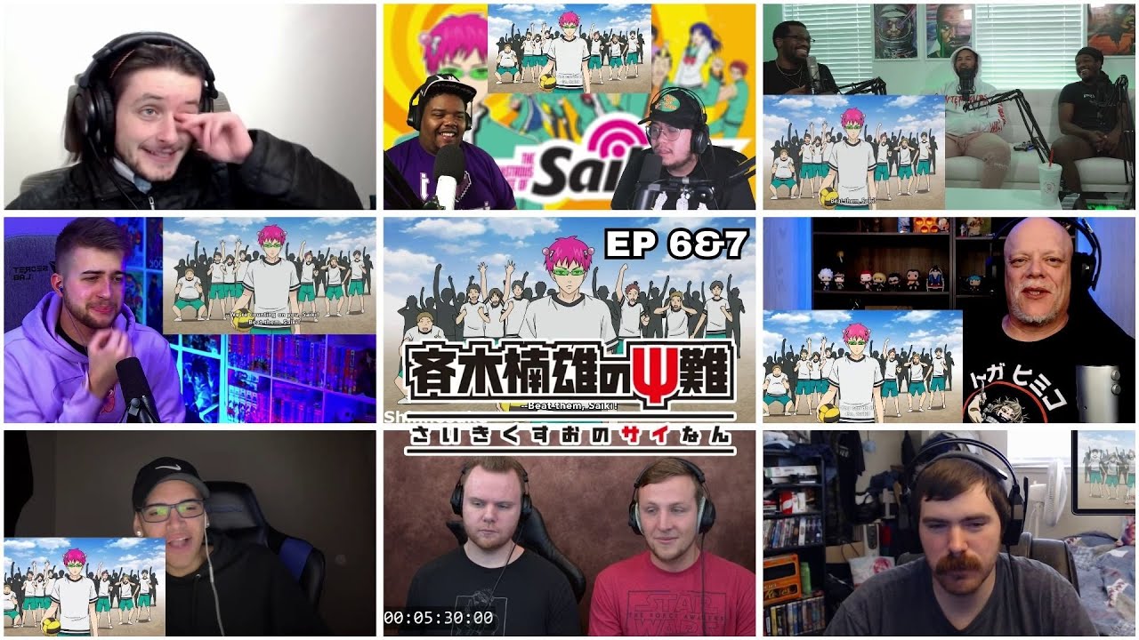 A Deadly Dodgeball Match !! - Saiki K. | Reaction Mashup