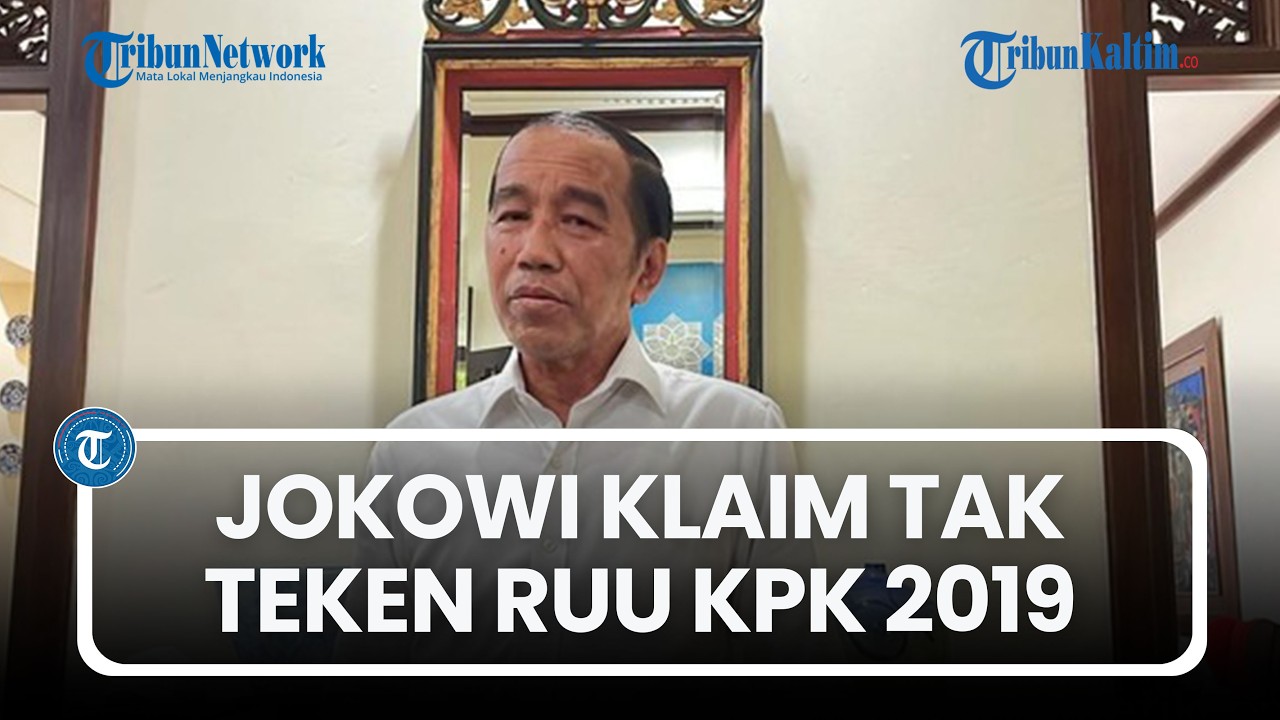 Jokowi Klaim Tak Teken RUU KPK 2019, Pengamat: Sedang Berusaha Menaikkan Citra