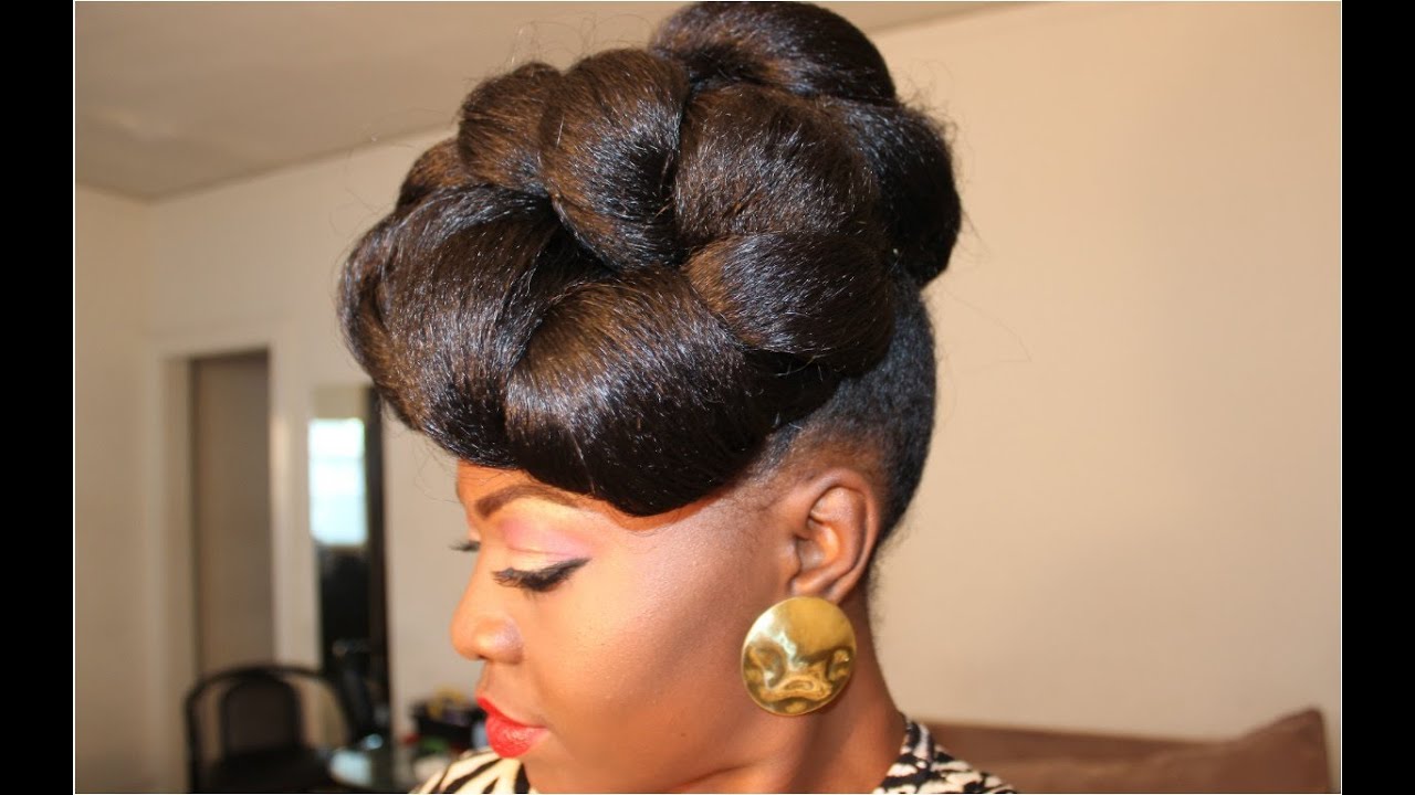 Hair Tutorial; Protective Style, Up do (Requested)