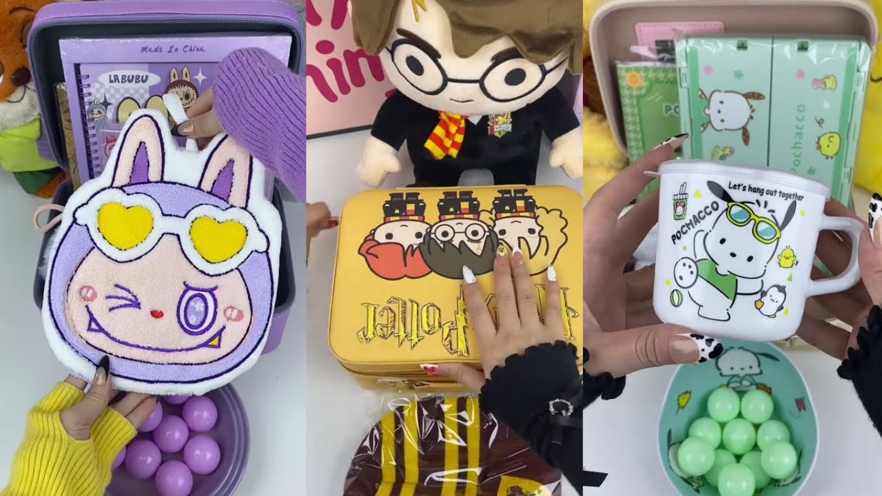 Aesthetic order packing ASMR – soft sounds, careful wrapping, and cozy vibes.🛍⚡️💜💙