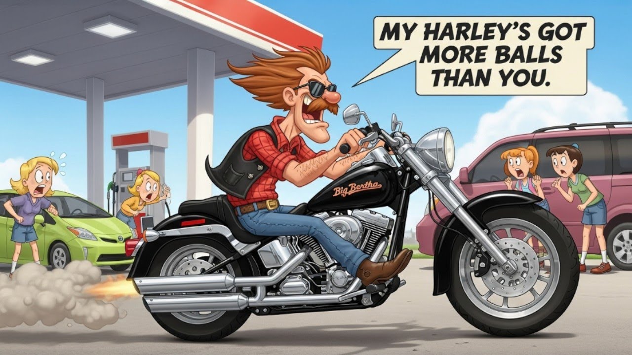 My Harley’s Got More Balls Than You!