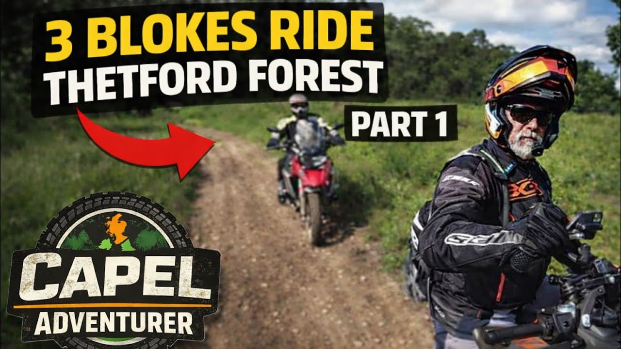 BMW GS Through Thetford Forest – 3 Blokes, Big Bikes | Part 1