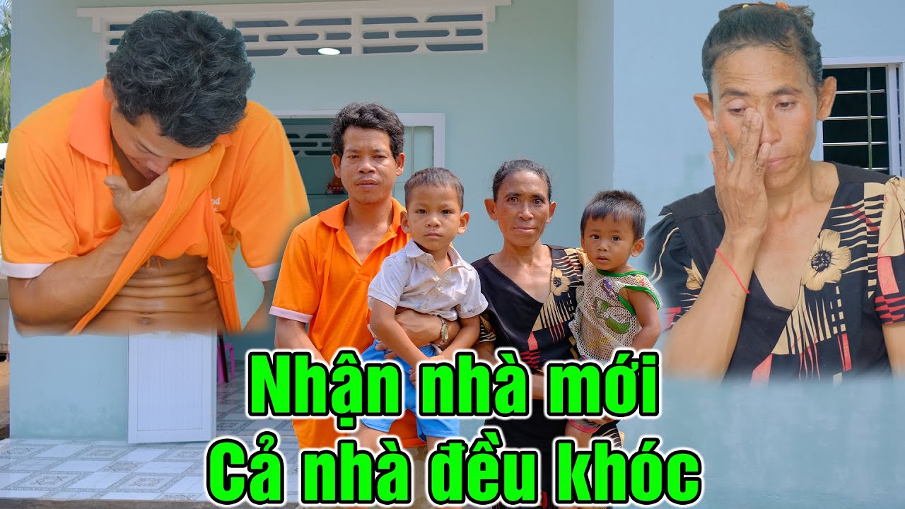 Bàn giao nhà mới Chị Lương bán hột vịt, vợ chồng ngồi khóc vì quá vui mừng và lời cám ơn chân thành