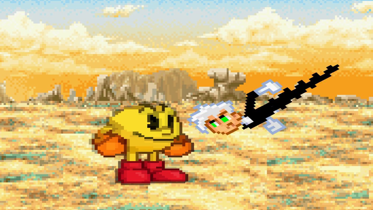 Pacman vs Danny Phantom sprite animation