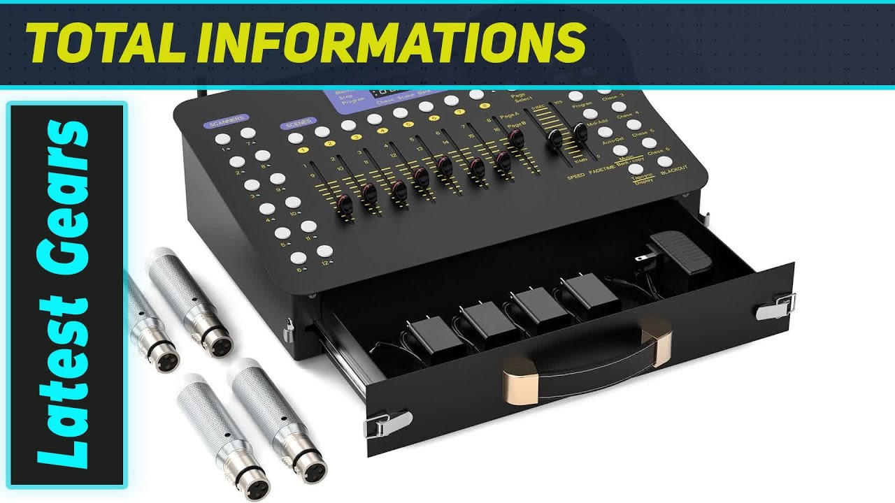 Wireless DMX 512 Console: The Ultimate 192 Channel Light Controller