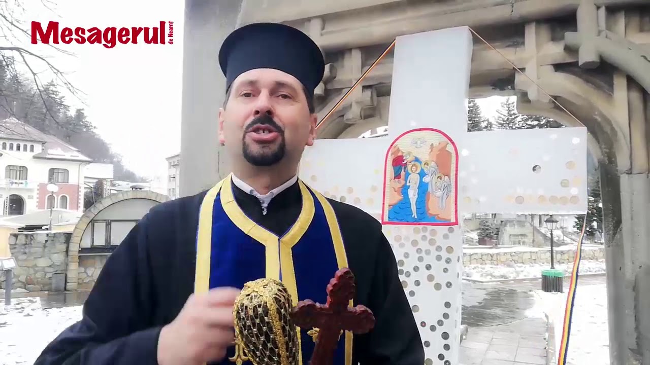 Boboteaza la biserica Sf. Ioan Domneasc din Piatra Neamț