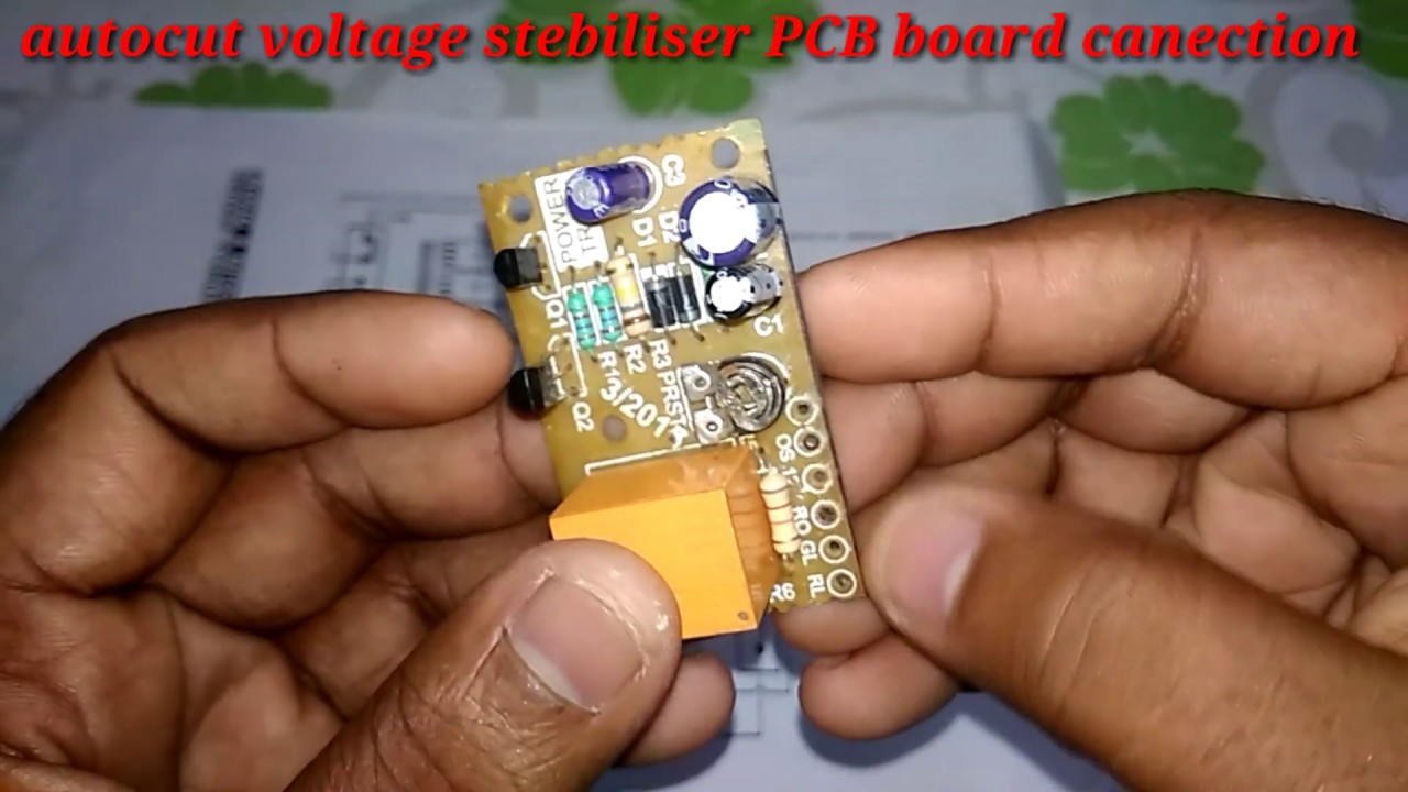 Autocut kit | Relay | Stebilizer | Autocut voltage स्टेबलाइजर PCB board with realy | stebilizer kit