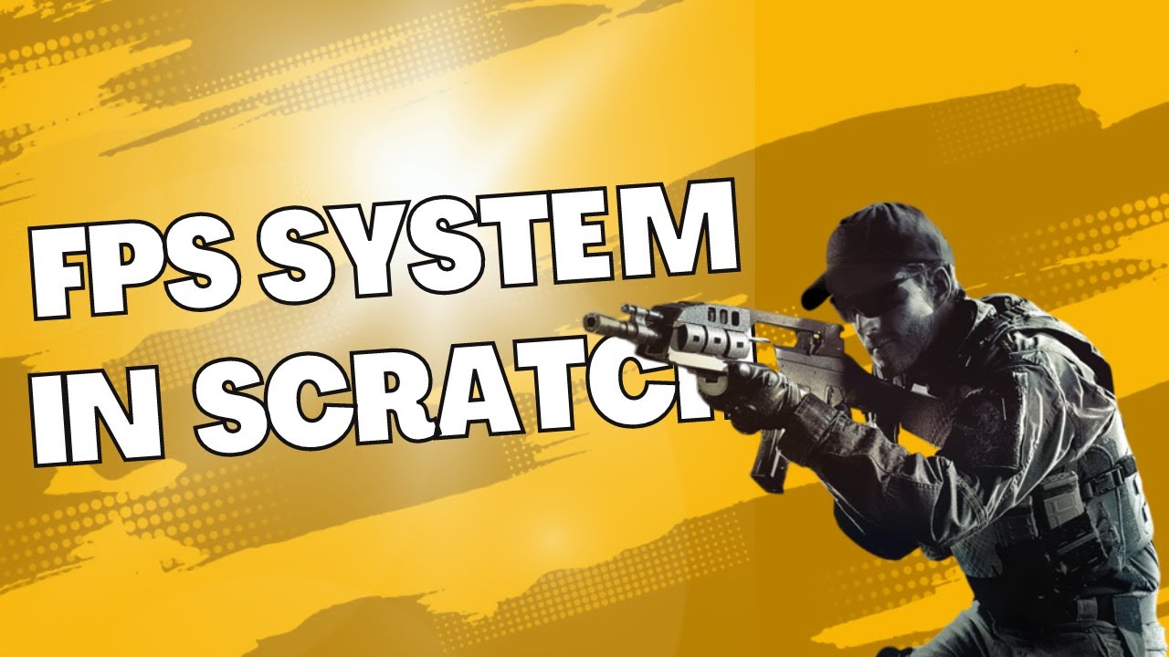 How to make a FPS SYSTEM in Scratch! | PART 1: Making A Gun