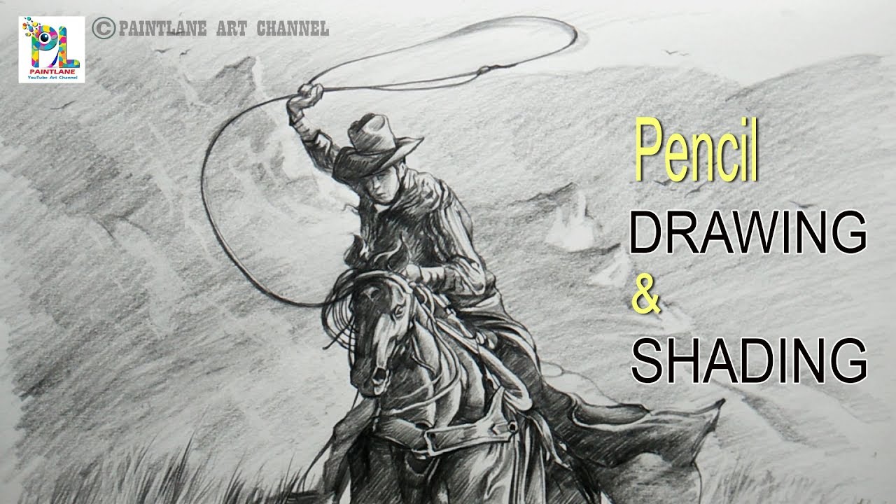 How to Draw and Shade A Horse with Hunter | Step by Step Pencil Art