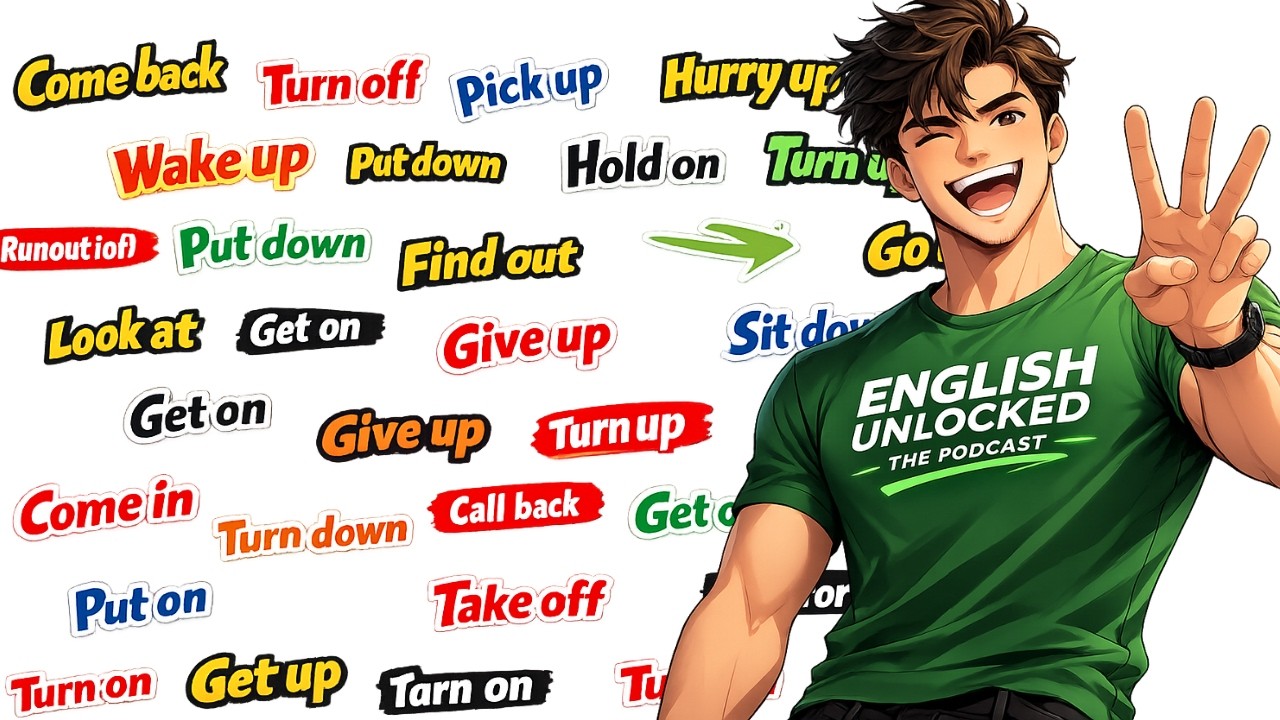 30 Easy English Phrasal Verbs for Beginners