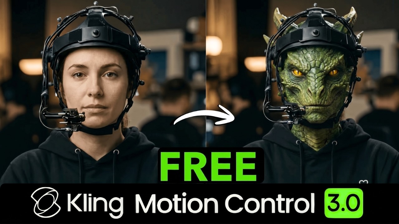 Как бесплатно пользоваться функцией Kling Motion Control