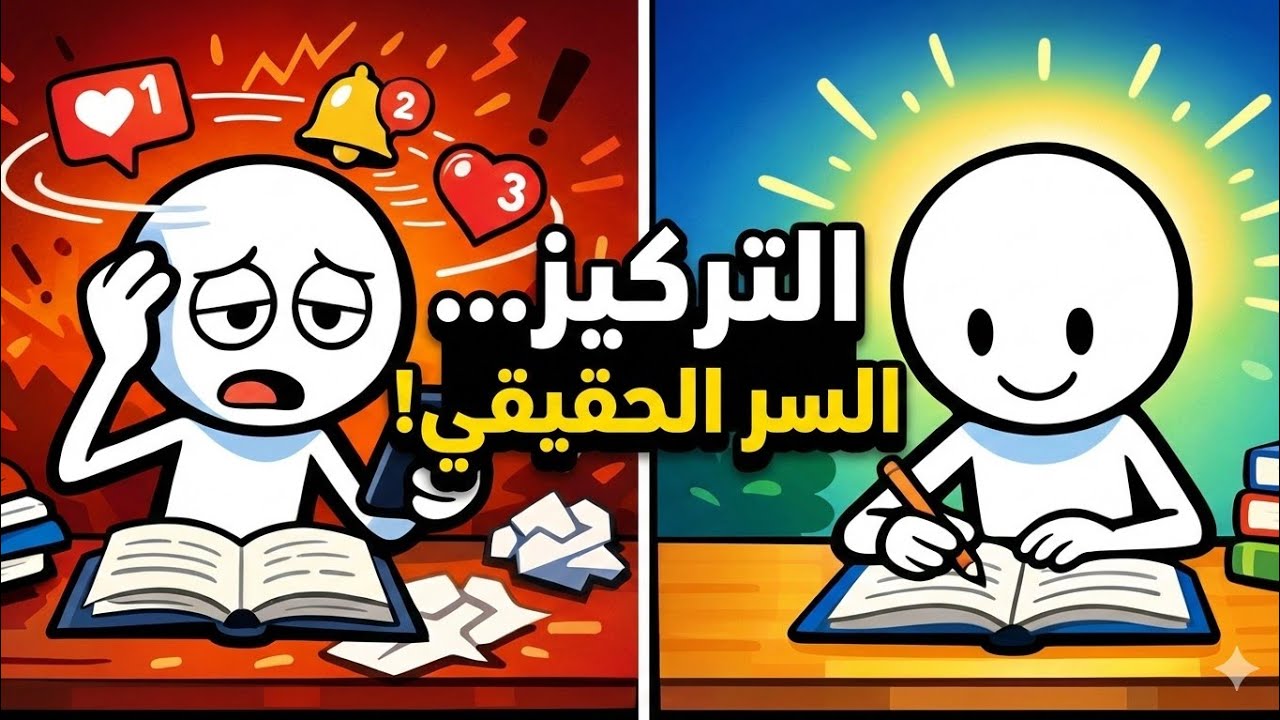 سر تفوق طفلك دراسيًا ليس الذكاء… بل التركيز الذهني