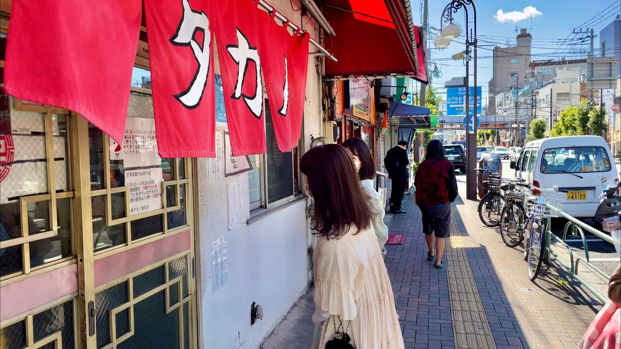 [JAPAN/TOKYO]Horikirishobuen walking scenery[Horikiri/Arakawa River]