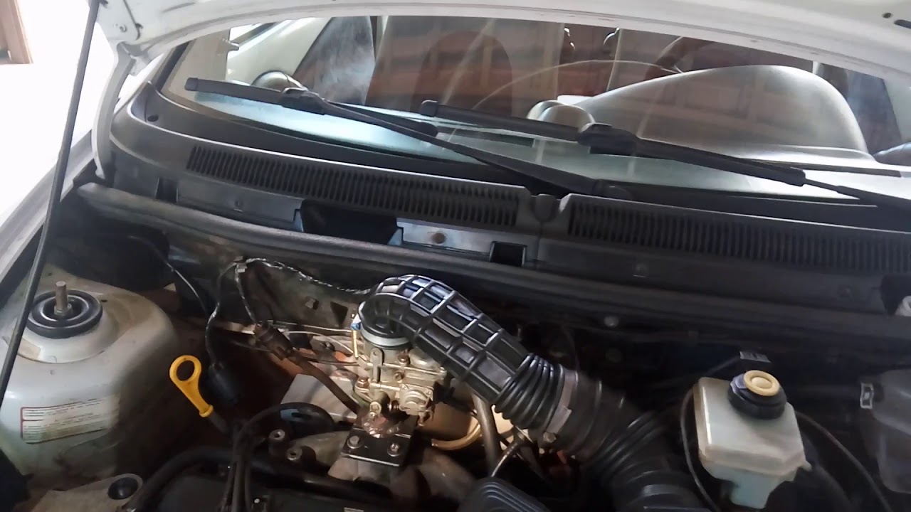 Motor endura ford KA com carburador