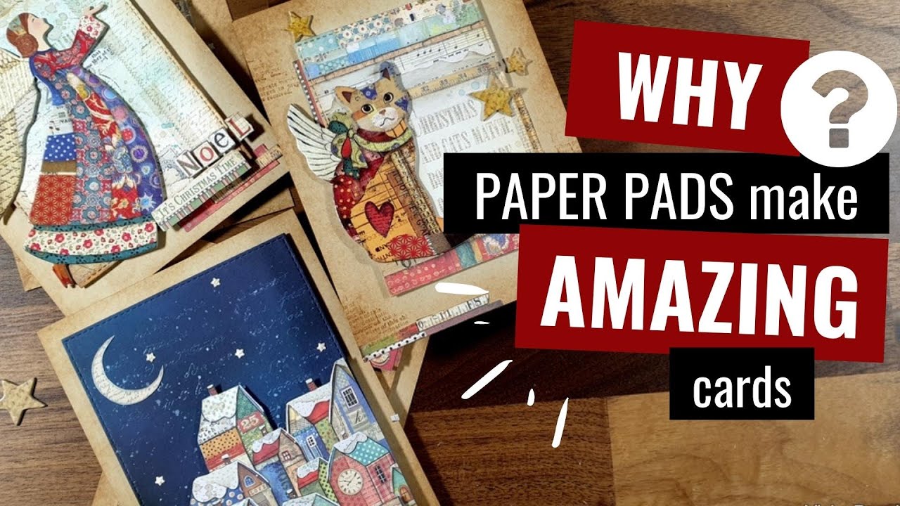 WHY 6x6 paper pads make AMAZING cards !!!
