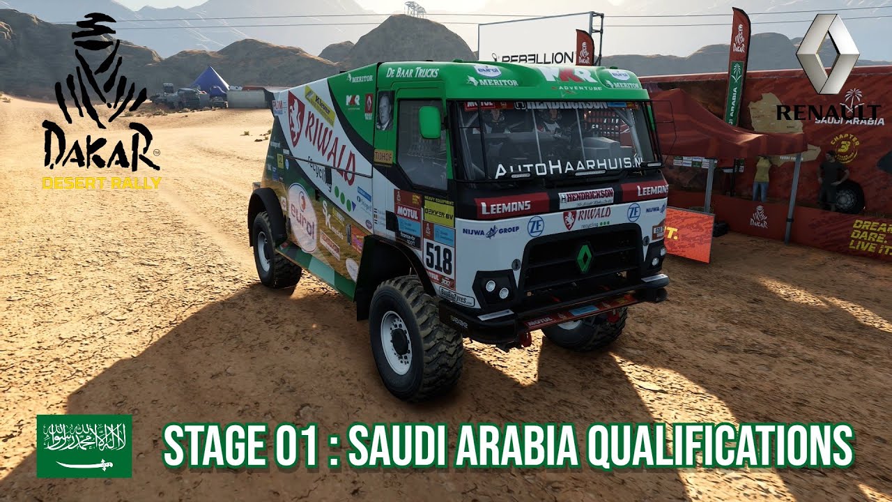 Dakar Desert Rally : Stage 01 Saudi Arabia Qualifications