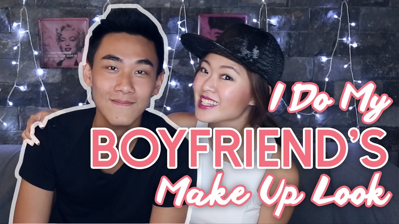 Blindfold Challenge: I Do My Boyfriend's Make-Up Look - PrettySmart: EP 13
