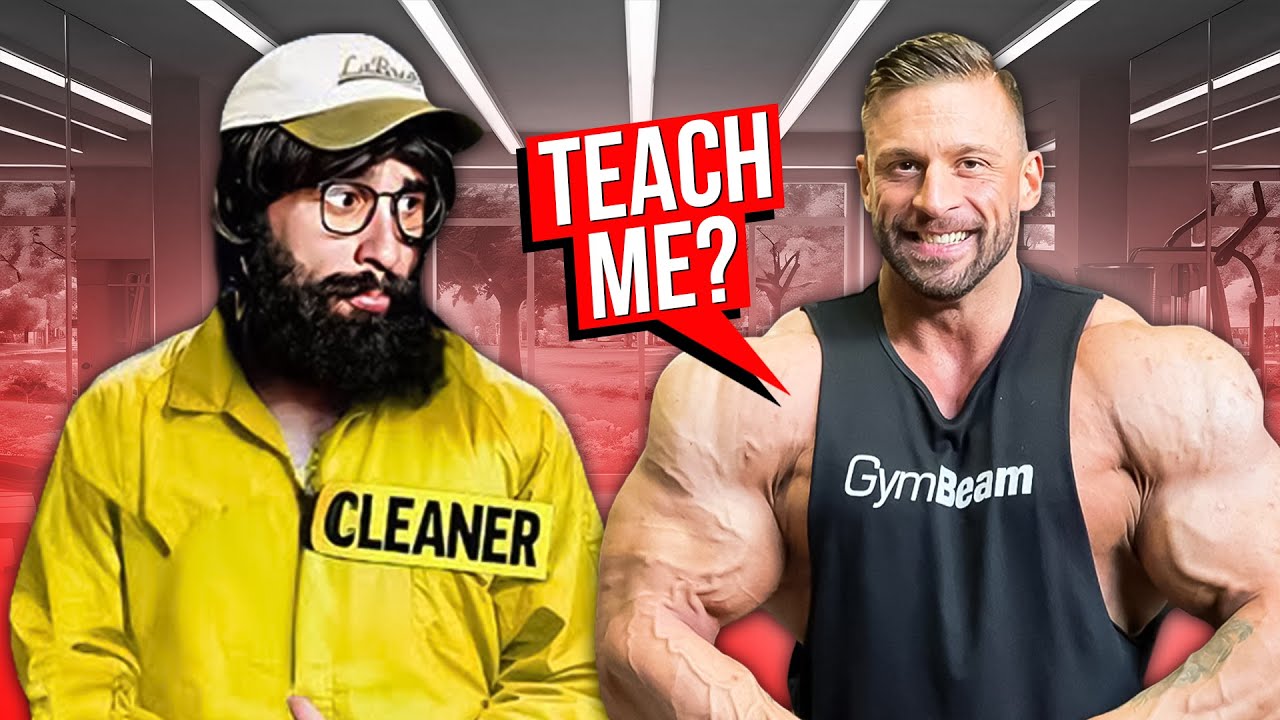 Cleaner SHOCKS bodybuilder With Monster Deadlift 😱  Anatoly GYM PRANK