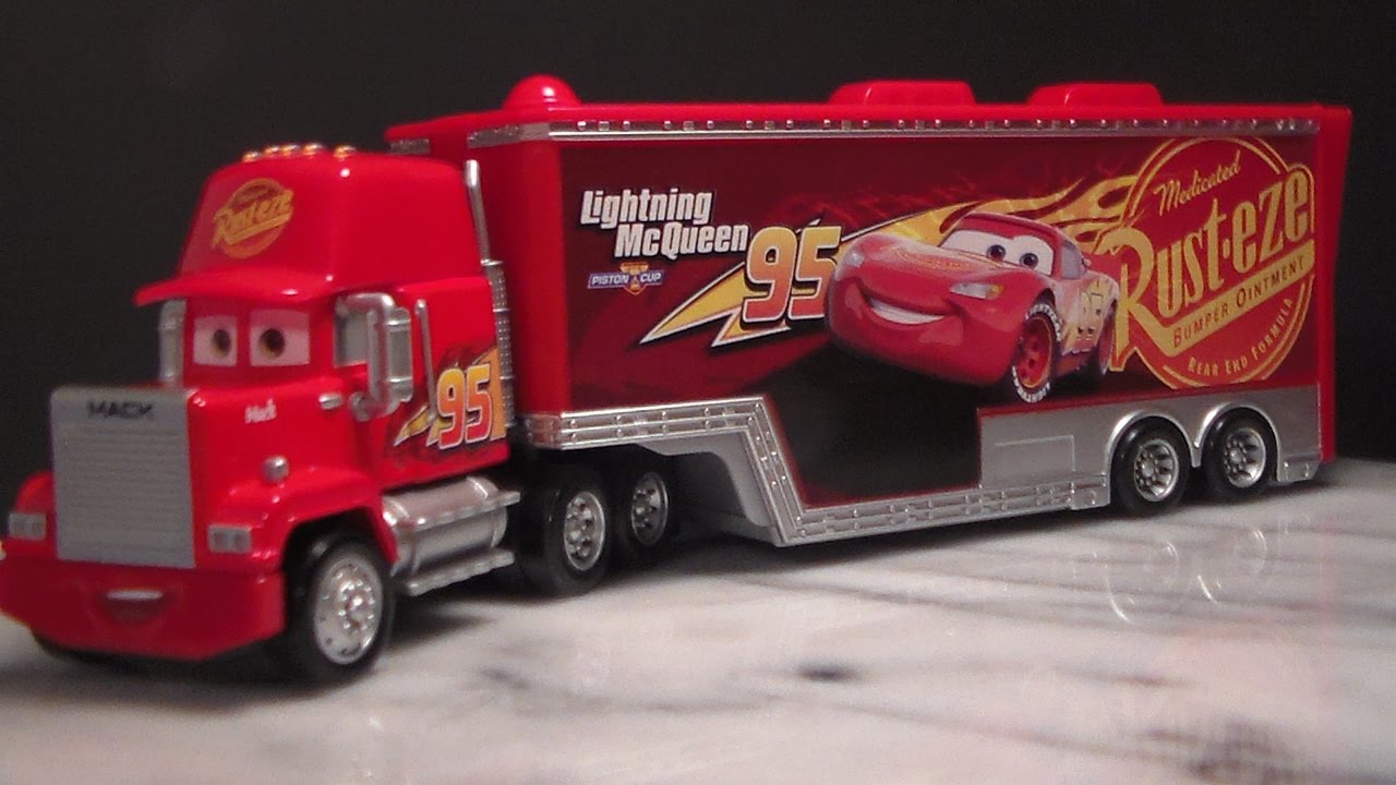 Cars 3 Mack Hauler Disney Pixar Lightning McQueen Piston Cup New 2017 Diecast Review