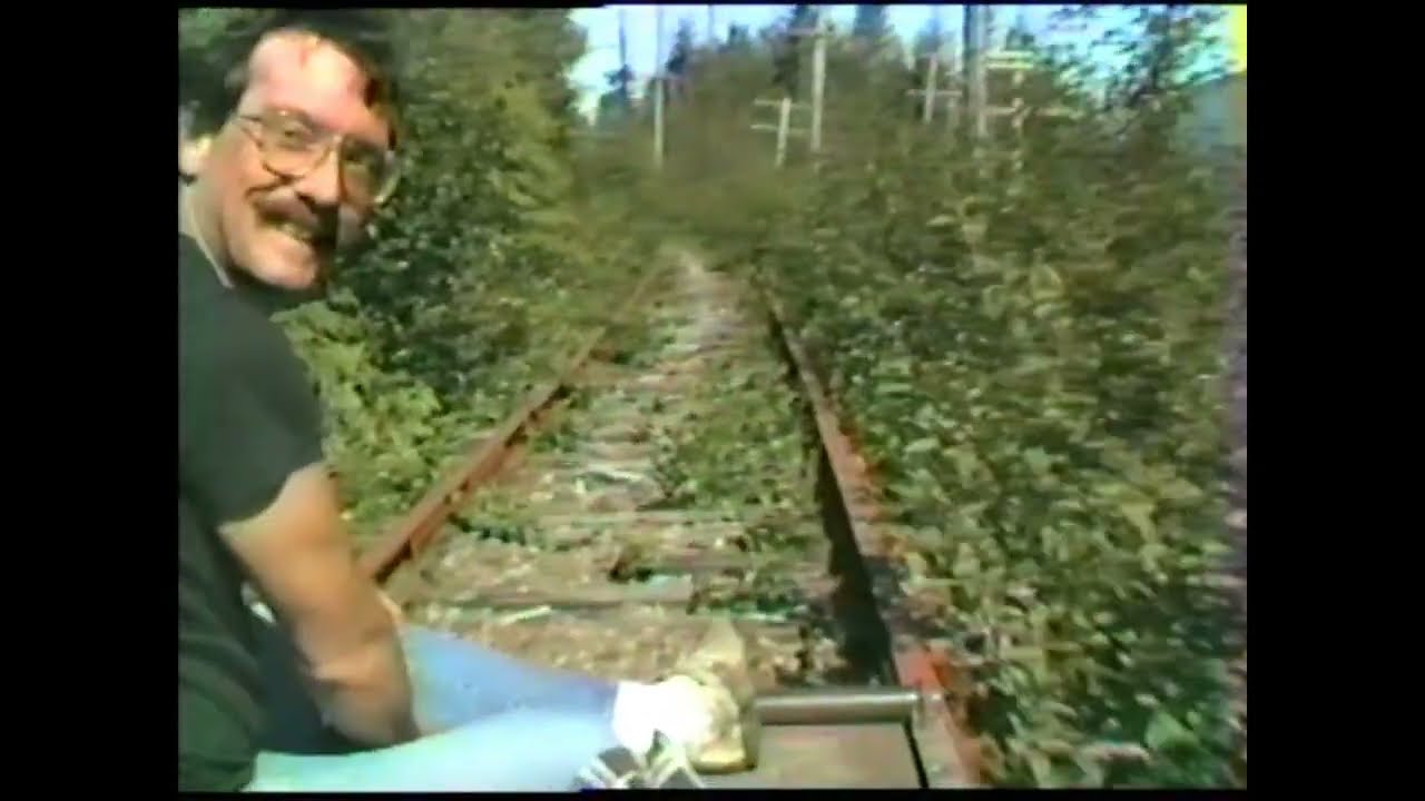 Railcarting Snoqualmie Pass W 1983