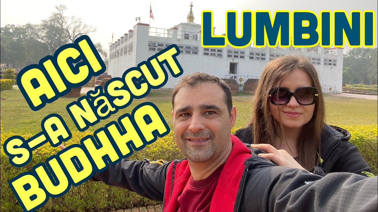 AM FILMAT PE FURIS IN MANASTIRILE BUDISTE DIN LUMBINI-TEMPLUL MAYA DEVI