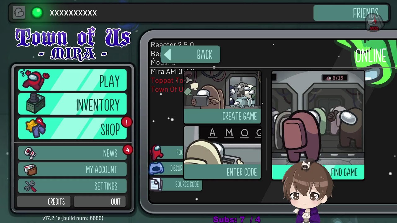 Friday Funtimes! TOS2 Then TOU Among Us!