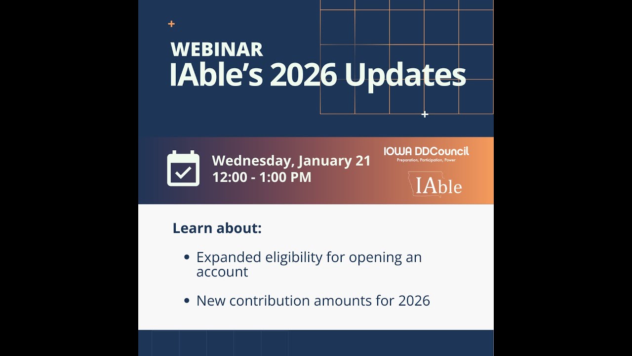 IAble's 2026 Updates - Webinar